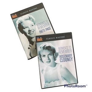 Classic Masters DVDs - Patti Page & Rosemary Clooney